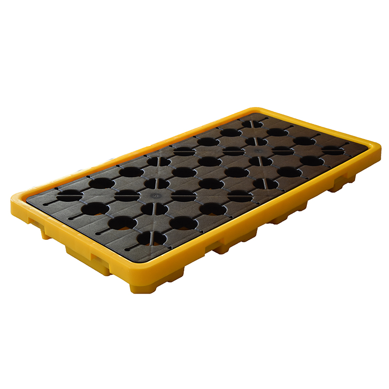2 Drum Oil Plastic Spill Tray